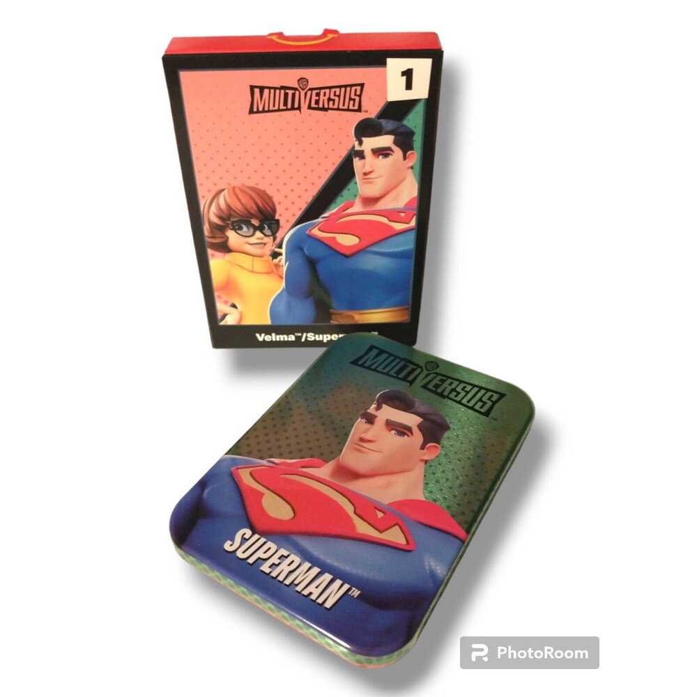 2024 Velma Superman WB Multi Versus McDonalds Happy Meal Toy